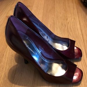 BCBG Peep Toe Pumps